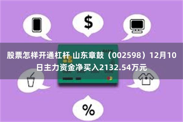 股票怎样开通杠杆 山东章鼓（002598）12月10日主力资金净买入2132.54万元